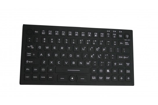 RuggedKEY silicone keyboard model RSK316-BL