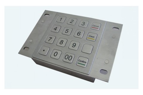 Metal keypad RuggedKEY model RKP901