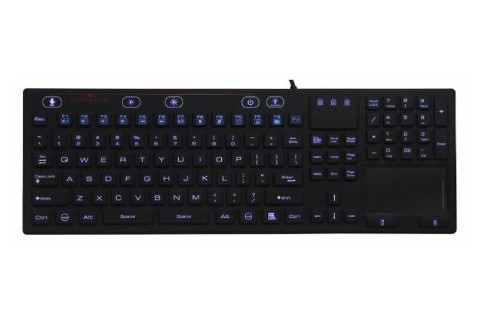 RuggedKEY silicone keyboard model RSK314-BL