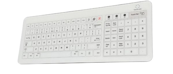 Klawiatura szklana RuggedKEY RKM-B01TPWL